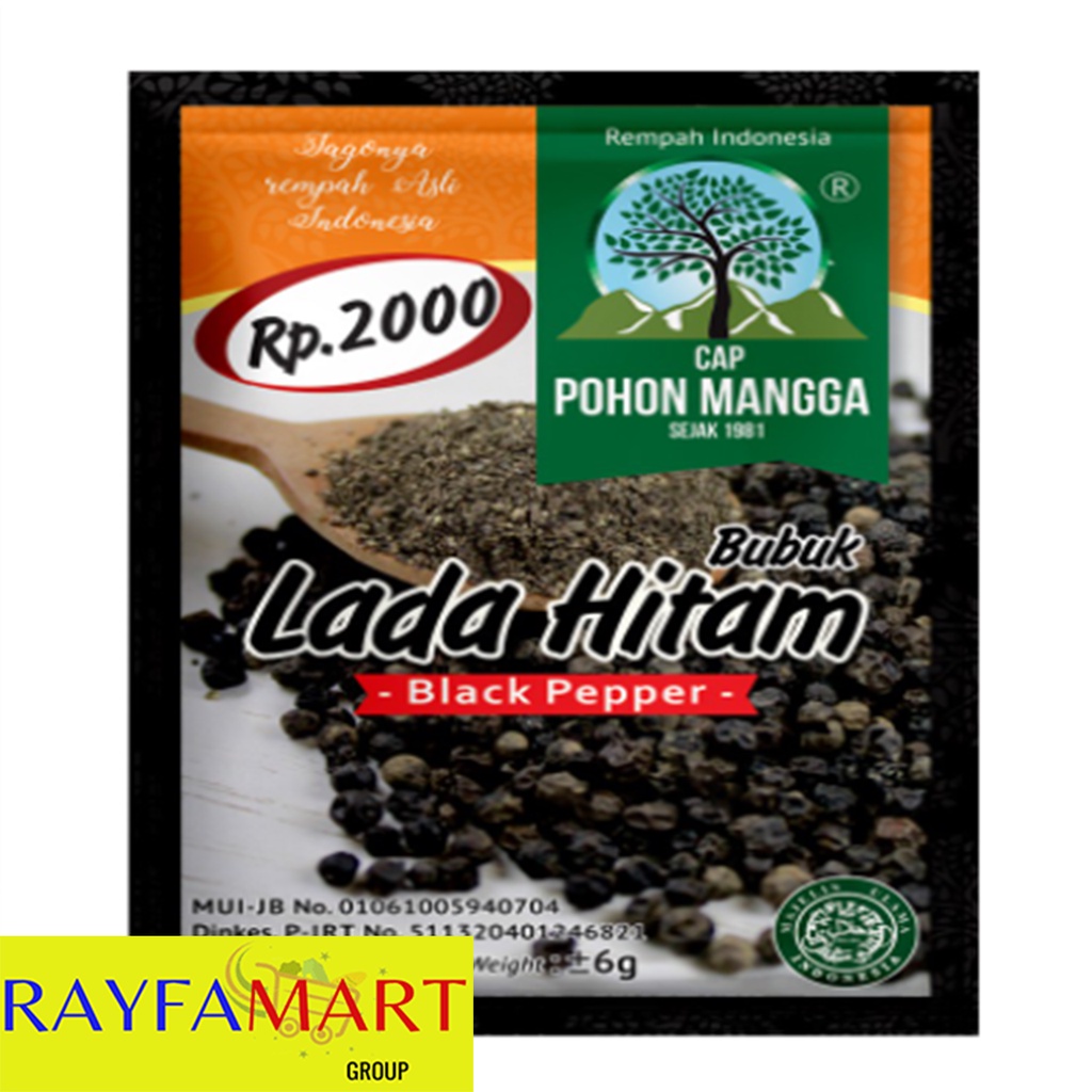 

BUBUK LADA HITAM CAP POHON MANGGA
