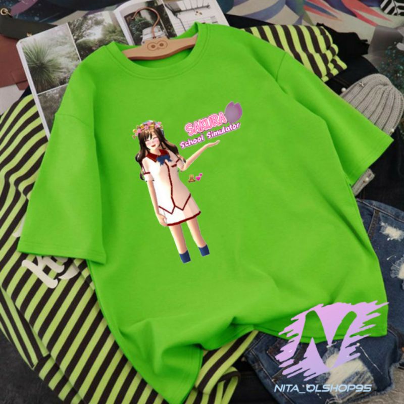 kaos sakura school simulator terbaru baju kaos anak sakura