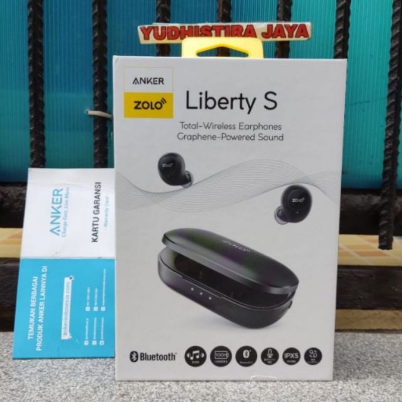 Anker Zolo Liberty S Earphone True Wireless Garansi Resmi