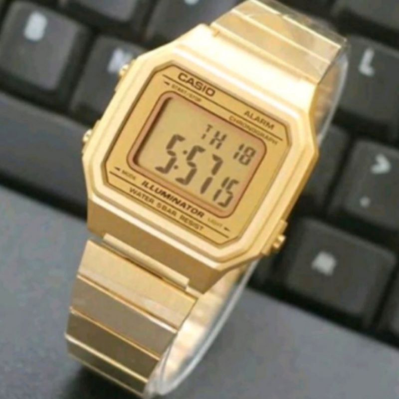 Jam Tangan Wanita Casio Tali Rantai Stanless