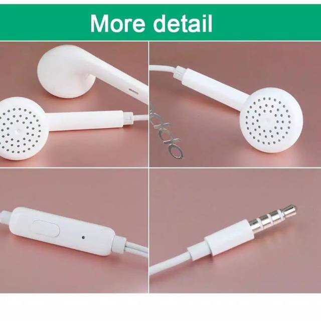 Headset MH133 Handsfree Branded Merk HP GROSIR PARTAIAN Earphones Universal Stereo 3.5mm With Mics