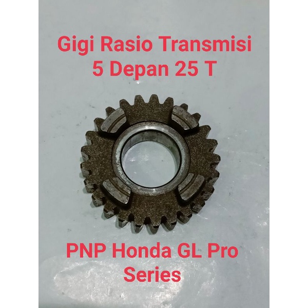 Gigi Rasio 5 GL 100 GL Max Pro Cdi Platina Series GL100 Ori Original Copotan Motor Gir Gear Transmis