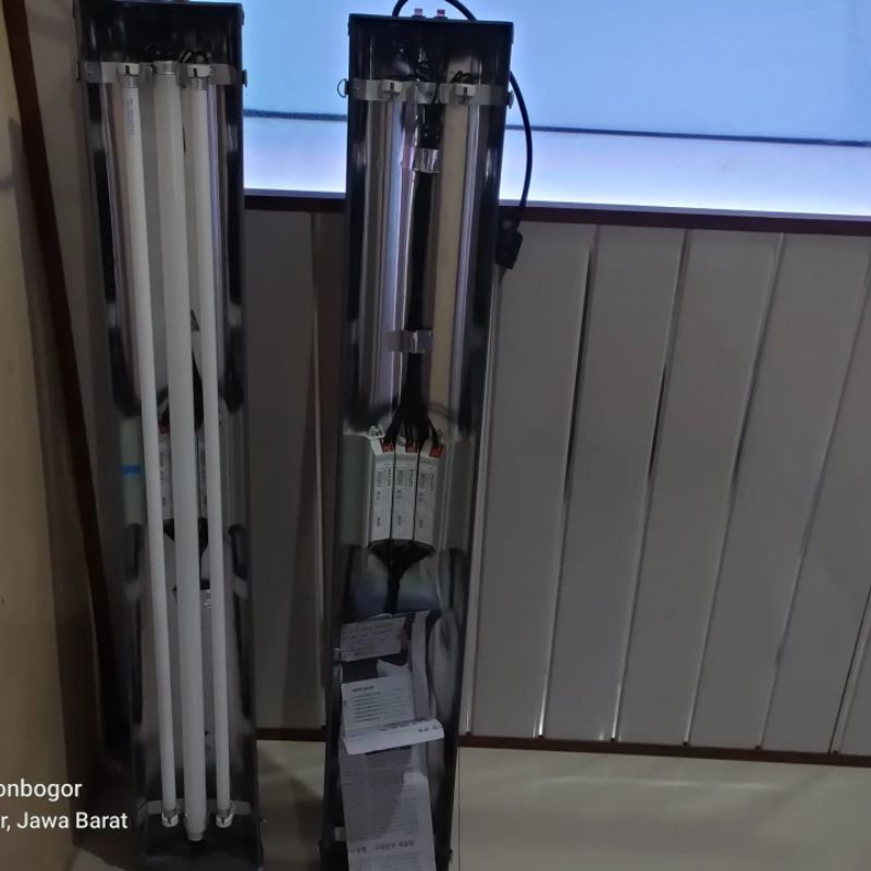 full set lampu tening ikan arwana super red 100cm/120cm/150cm/200cm