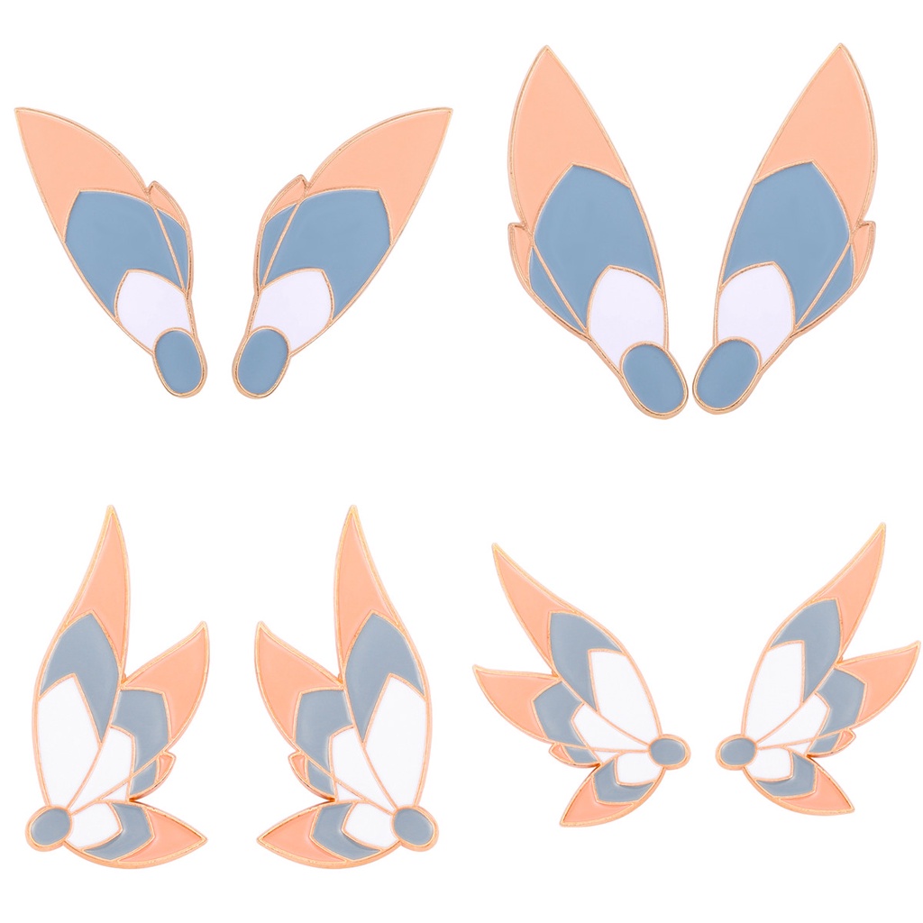 Jepit Rambut Desain Anime Untuk Hadiah