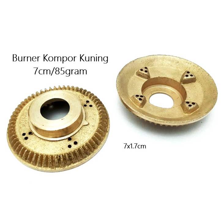 Burner Kompor Kuningan 7cm/85gr