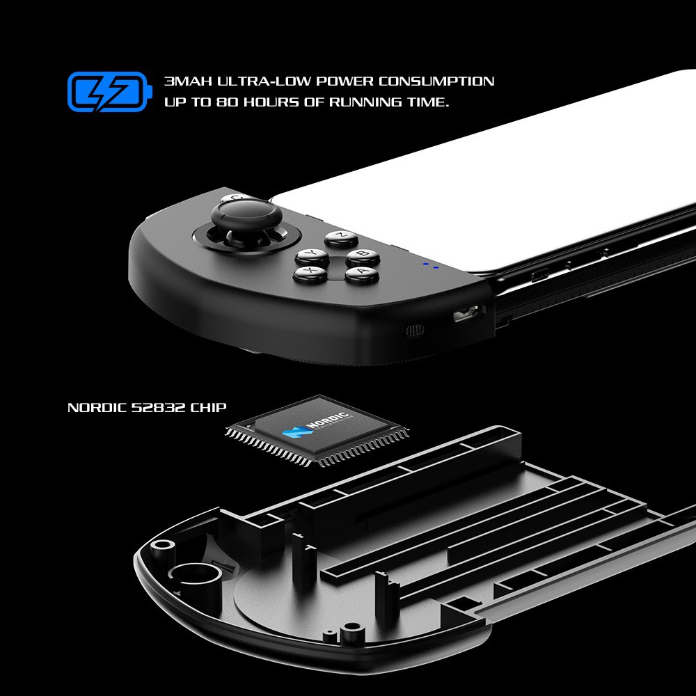 GAMESIR G6 - Bluetooth Mobile One-Handed Gaming Touchroller Gamepad - Android Support