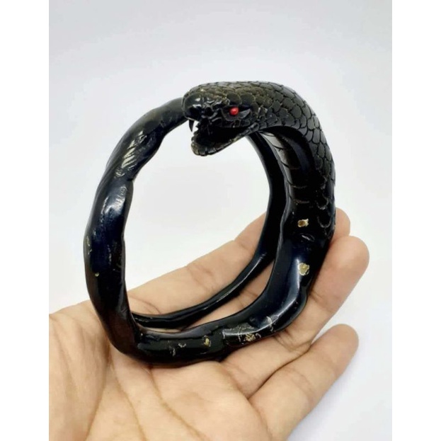 Akar Bahar hitam gelang akar Bahar hitam ukir ular cobra