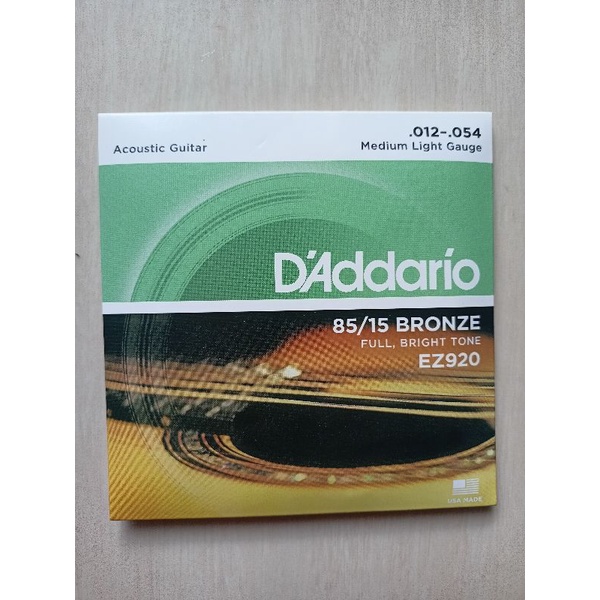 senar gitar/guitar dadario 012 akustik