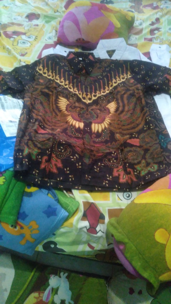 Kemeja Batik Lengan Panjang Size M L Xl Xxl Xxxl