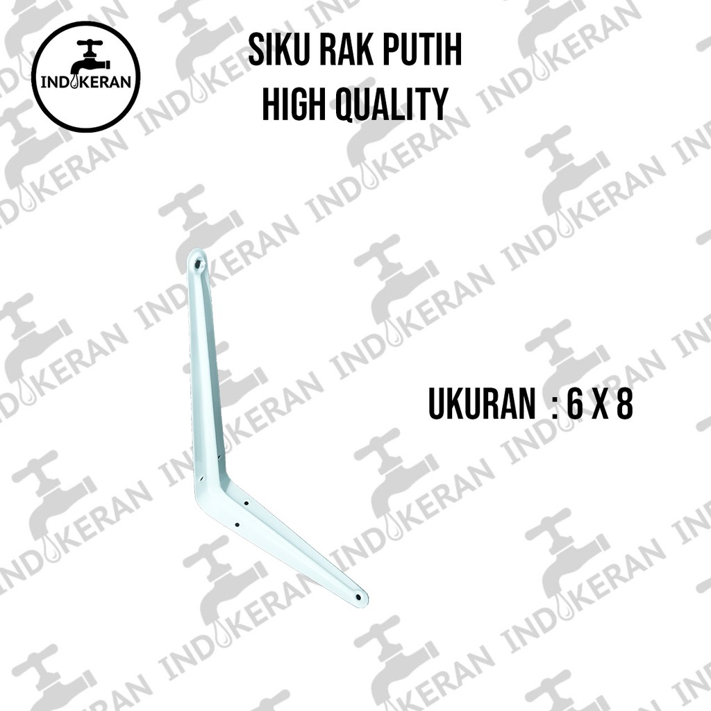 INDOKERAN - Siku Rak Putih - High Quality