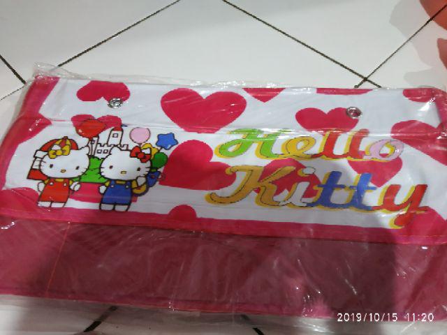 Paket Rak Gantung Karakter (tas+sepatu+jilbab)