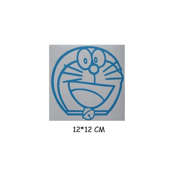 [ COD & FREE ONGKIR ] Stiker Tangki Mobil Doraemon - Car Decal Sticker