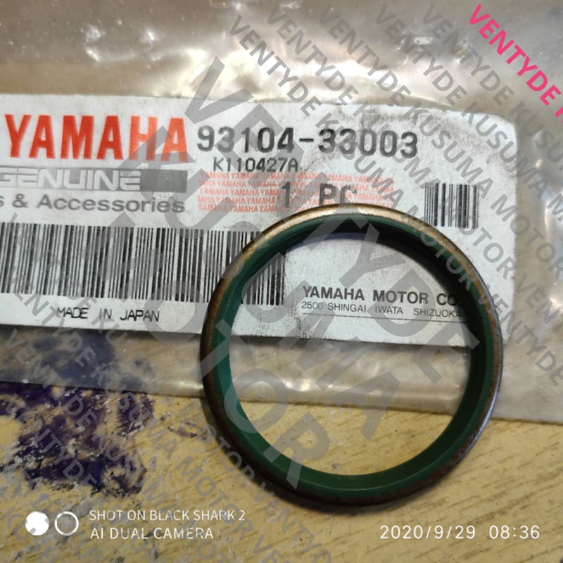 (100% TOP) Seal pully cvt Nouvo /Nouvo Z .93104-33003 Pasti bagus