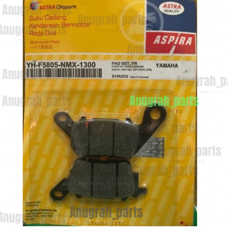 KAMPAS REM DEPAN NMAX ORIGINAL ASPIRA DISPAD NMAX ASPIRA KAMPAS REM DEPAN MIO M3