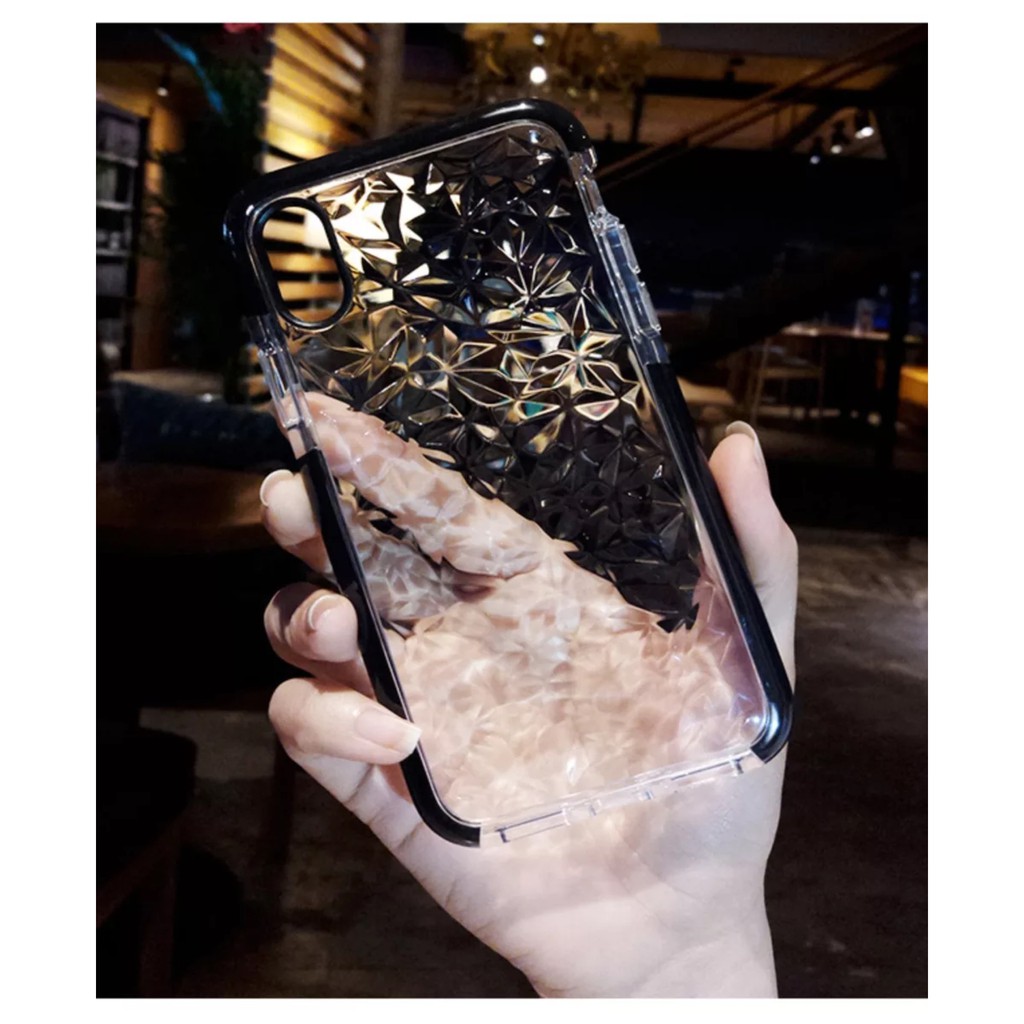 Case Pola Berlian Warna Permen Untuk iPhone X 6S 7 8 11 11 pro max 12 13 14 pro max