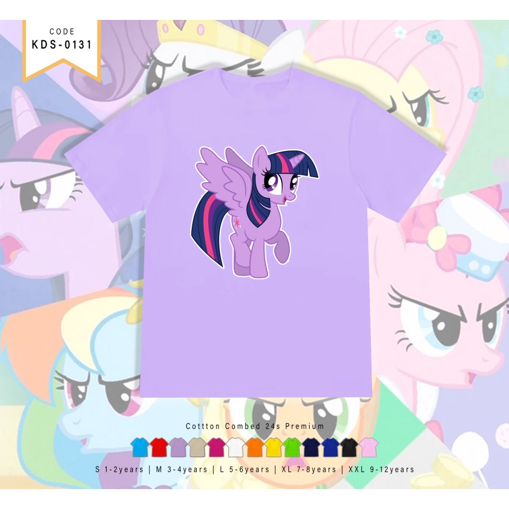 T-SHIRT / KAOS ANAK-ANAK TERMURAH BERGAMBAR LITTLE PONY - TERIMA CUSTOM KAOS KELUARGA