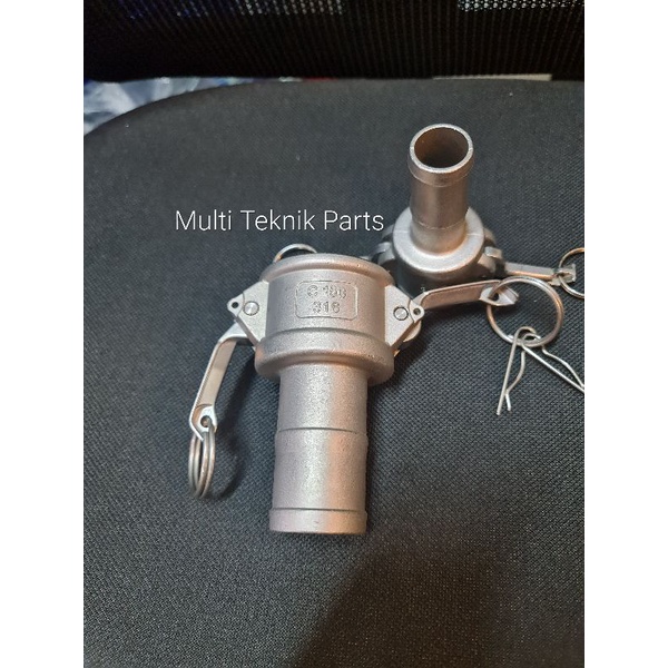 Camlock Stainless 316 Type C 4" inch C400 / Camlock Selang / Quick Coupling