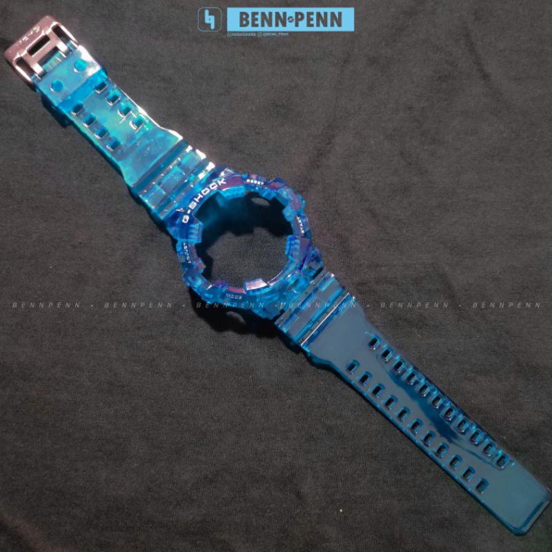 BEZEL STRAP G SHOCK GA 700 BLUE ICE
