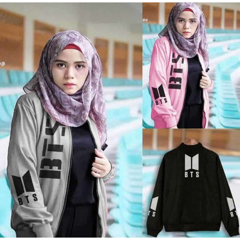 BTS JAKET ZIPPER