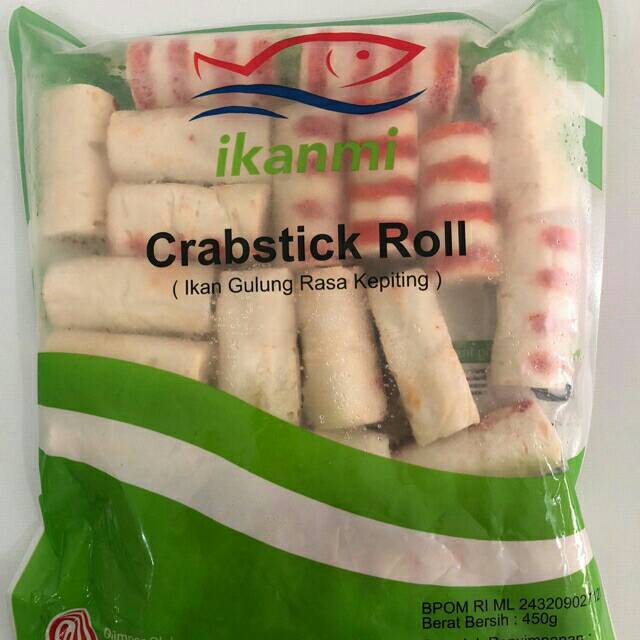 

Ikanmi Crabstick Roll 450gr - Ikan Gulung Rasa Kepiting