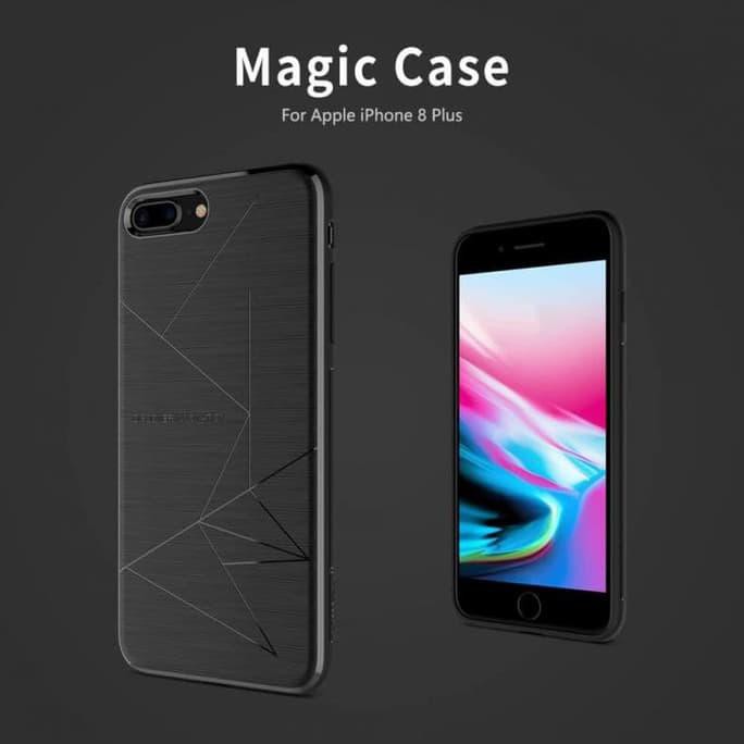 Barang Berkualitas IPHONE 7 PLUS / 8 PLUS NILLKIN MAGIC CASE RECEIVER WIRELESS CHARGER PC DISKON