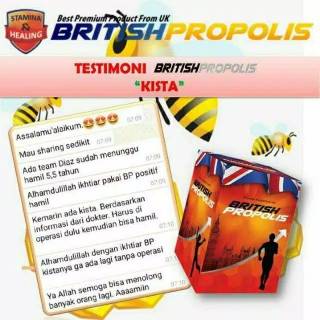 British Lambung Asam Propolis