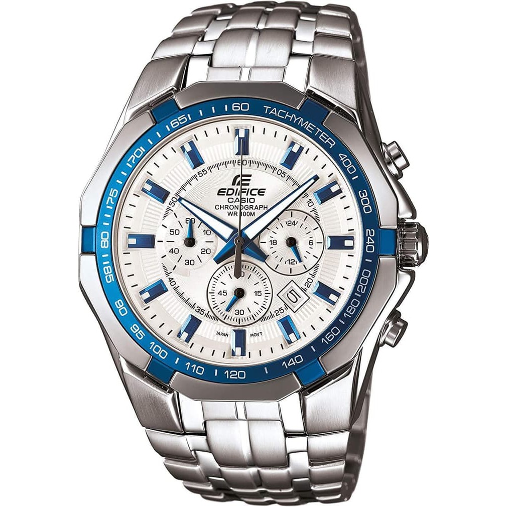 Casio EDIFICE EF-540D-7A2VUDF - Jam Tangan Pria - Silver