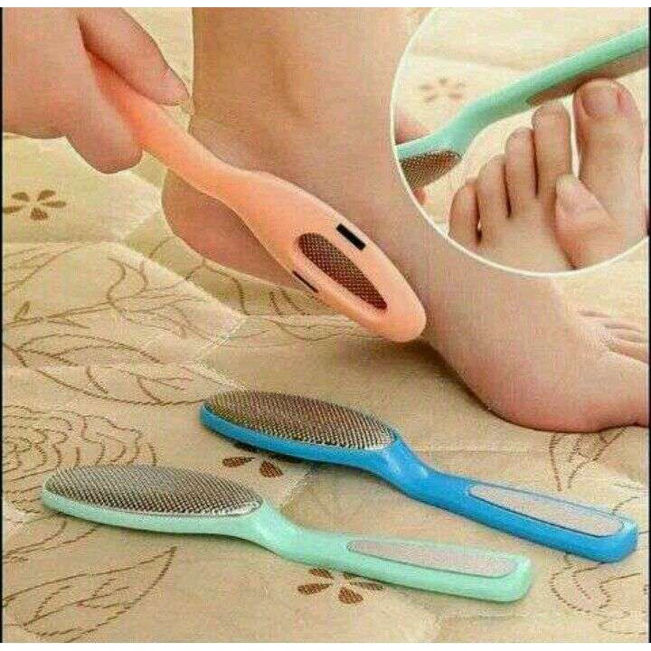 Alat Gosok Penghalus Tumit Kaki Kapalan 2 Step Callus Remover Pedicure Asahan Amplas Sel Kulit Mati - Asahan Tumit Kikir Tumit Penghalus Tumit Penghalus Tumit Foot File Amplas Telapak Kaki Penghalus Tumit Kaki