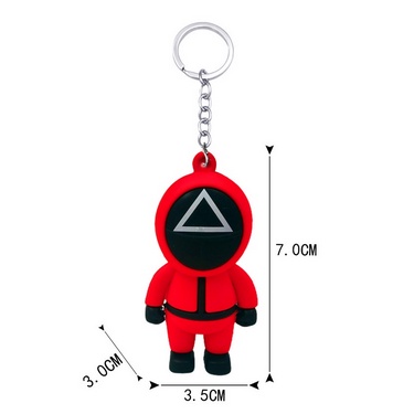 TBOSS KeyChain SquidGame / Gantungan Kunci SquidGame Premium