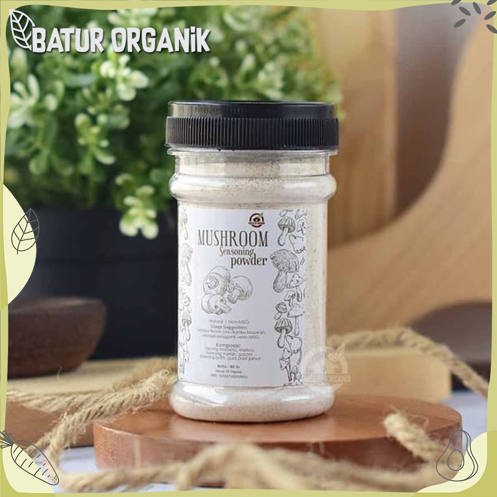 

BUMBU JAMUR NATURAL MUSHROOM POWDER 80Gr