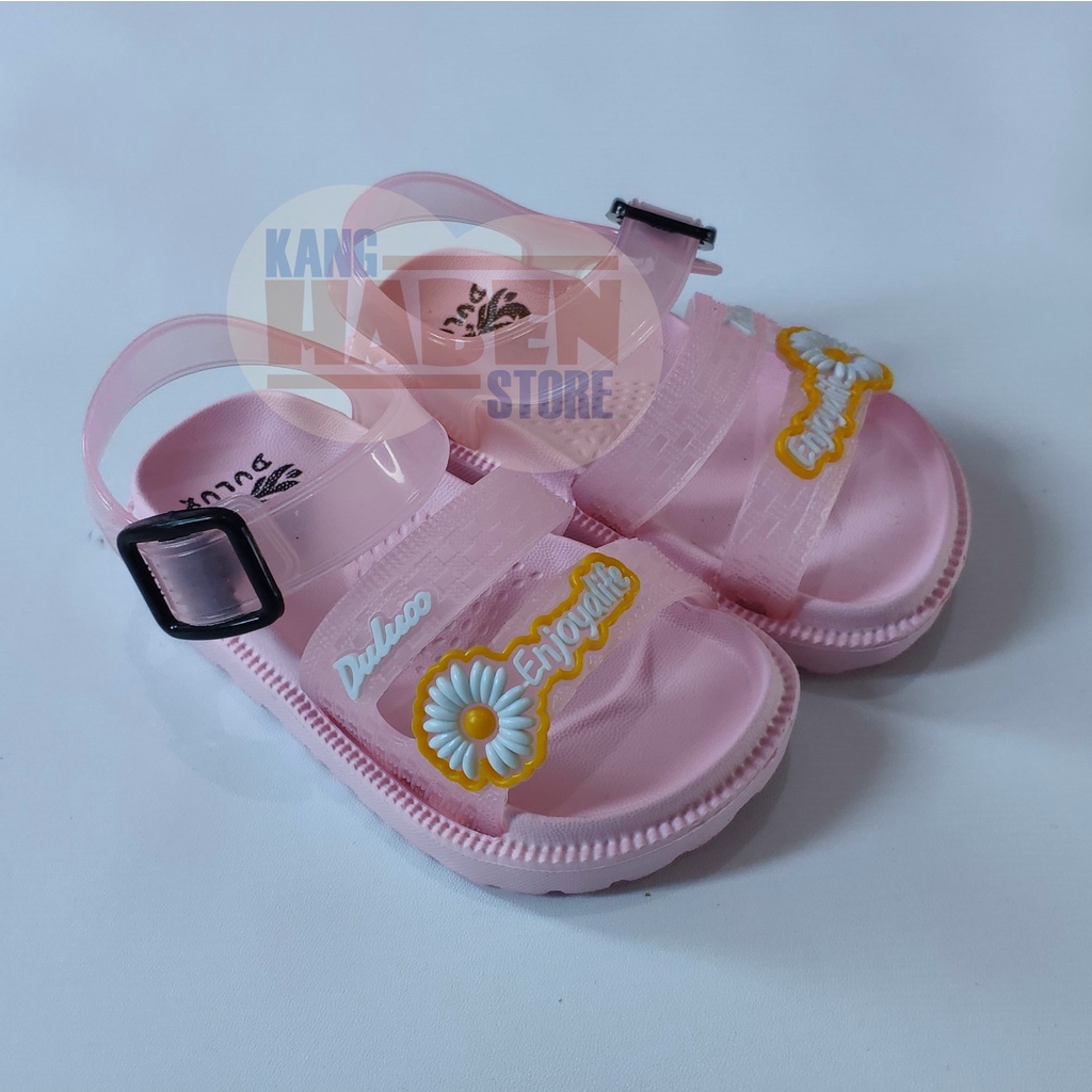 Sandal Pesta Anak Perempuan Balita, Sandal Gunung anak Prempuan, Sandal Anak Cewek Karet 323D