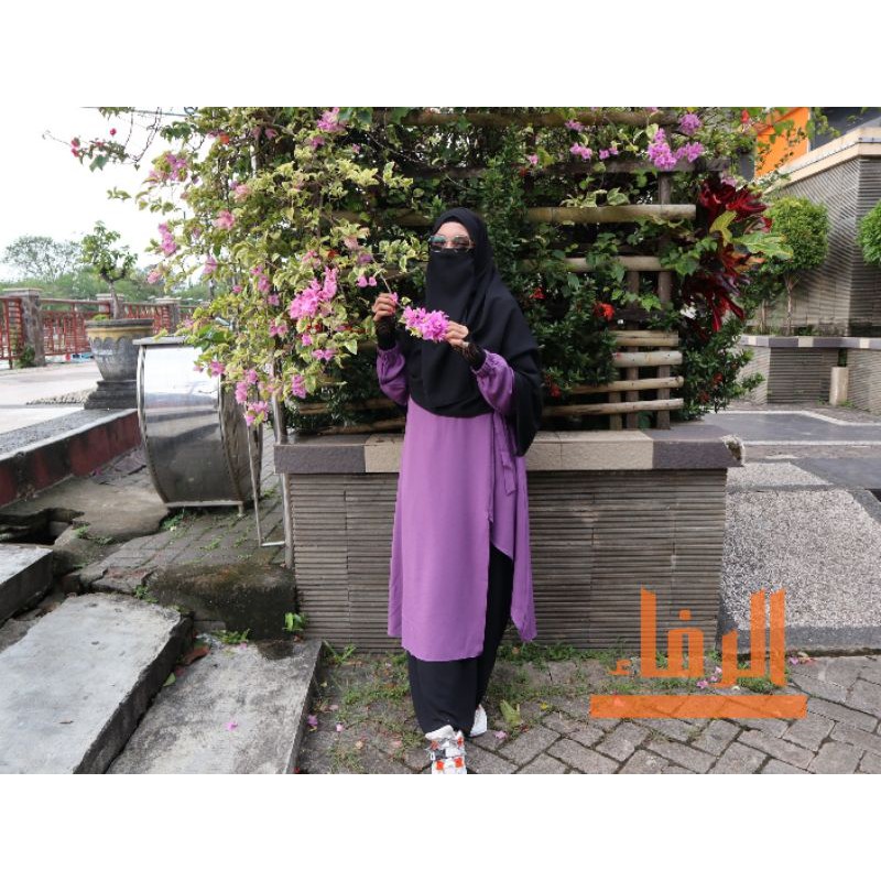 Tunik Cantika bahan Princess Zara Silk