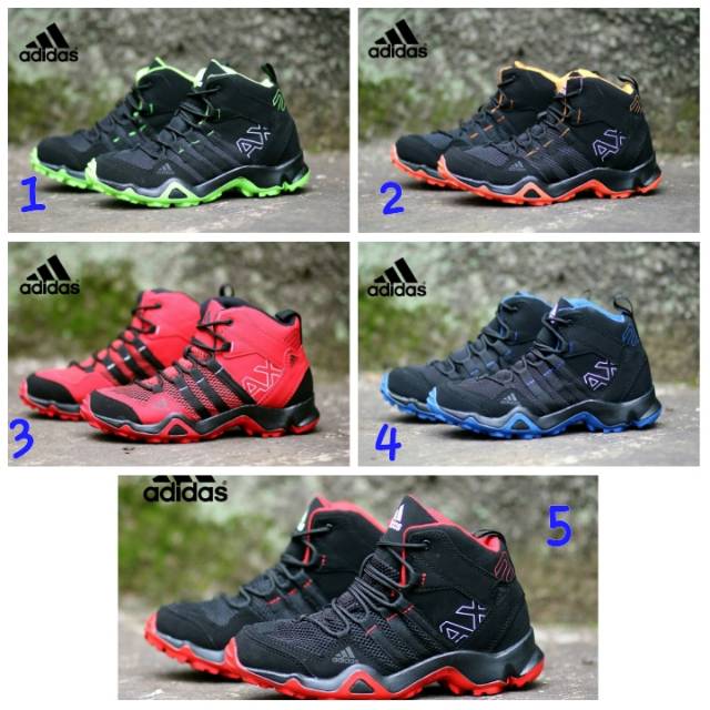 Sepatu Pria Adidas AX2 High, Sepatu Hiking Adidas Pria Murah