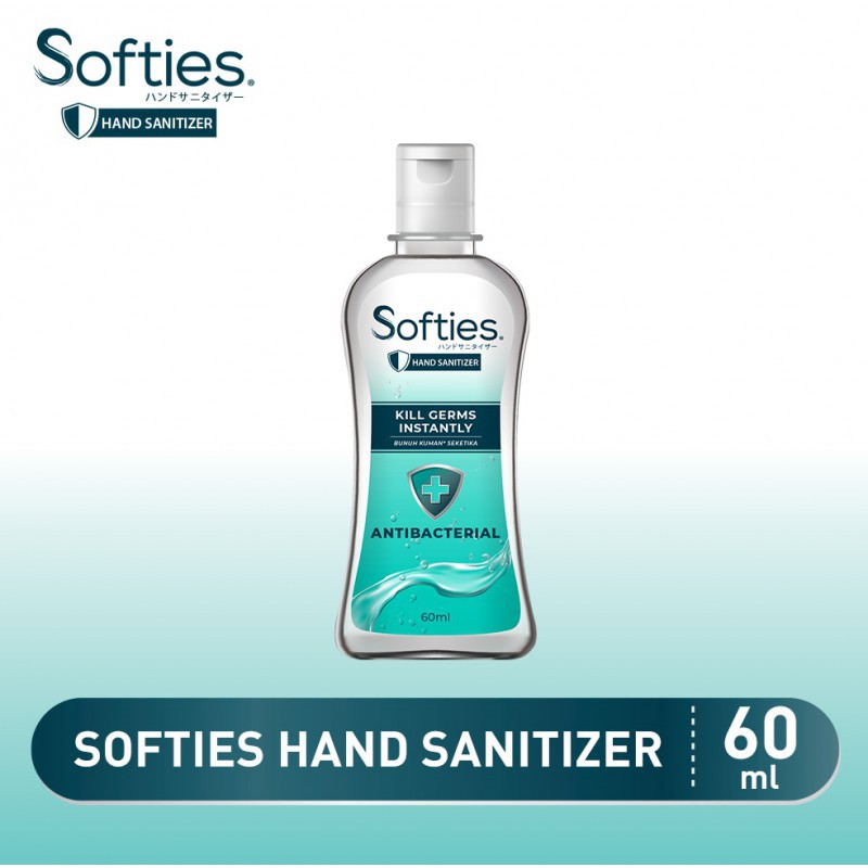 Softies Hand Sanitizer Gel Pembersih Tangan - 60ml