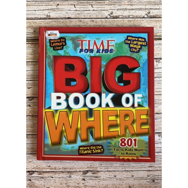 Buku Import Time For Kids - Big Book of Where