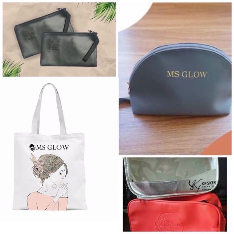 Pouch Ms Glow / Totebag Ms Glow / Pouch LC Beauty / Pouch Ms Glow Men / Pouch E Glow