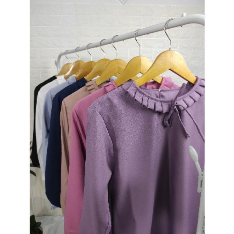 ATASANA LALA / ATASAN WANITA / ATASAN BLOUSE / ATASAN TERBARU /ATASAN POLOS / ATASAN SIMPEL