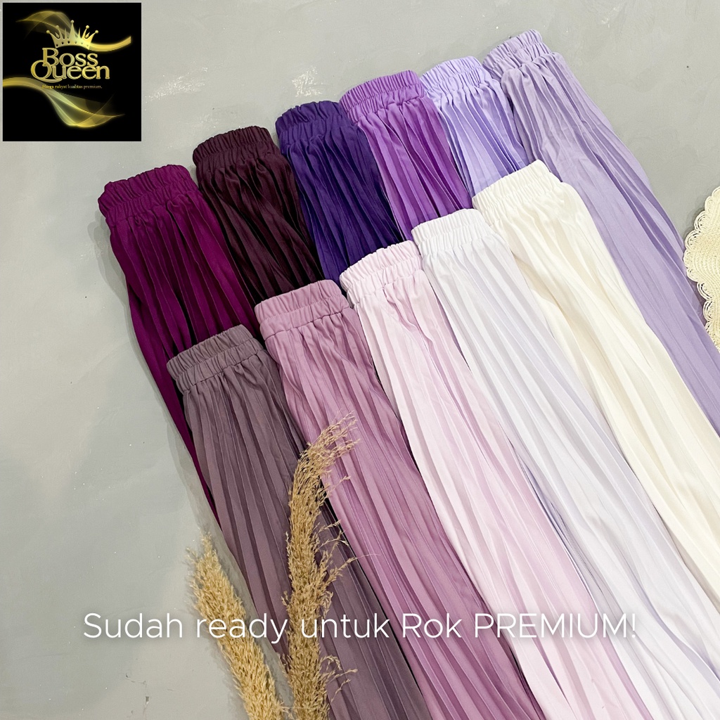 ROK PLISKET BAWAHAN PANJANG JUMBO/ROK. KERJA WANITA MUSIMAH TERMURAH TERLARIS-2