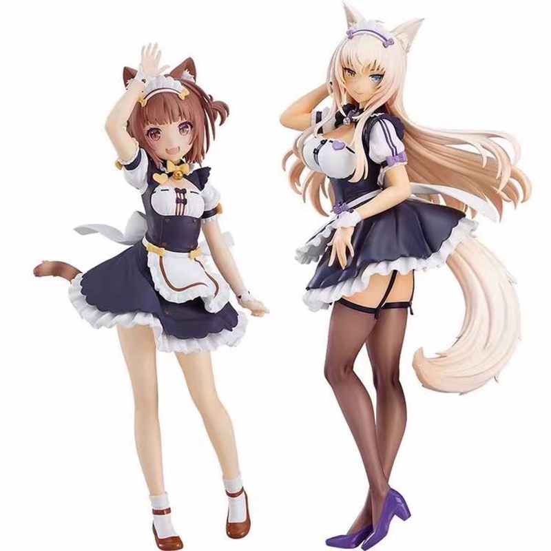 Mainan Action Figure Model Anime Nekopara Azuki / Coconut Vanilla / Chocola