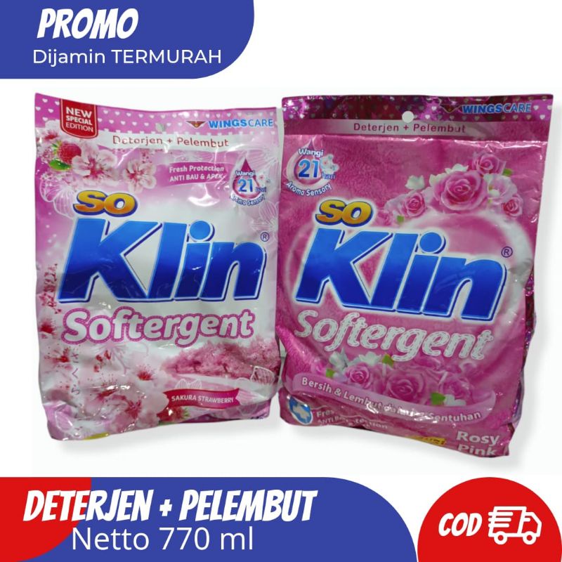 So Klin Softergent 770ml
