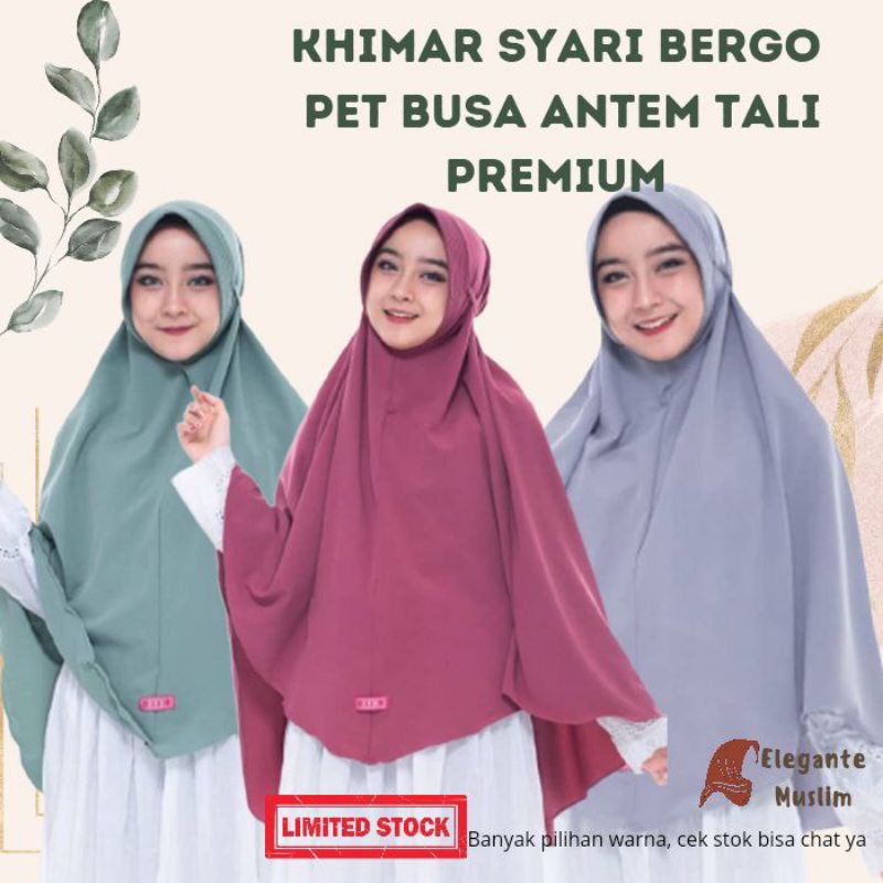 SYAFIRA S1 JILBAB SYARI KERUDUNG BERGO JILBAB JUMBO JILBAB BERGO JILBAB JERSEY KERUDUNG JUMBO BERGO