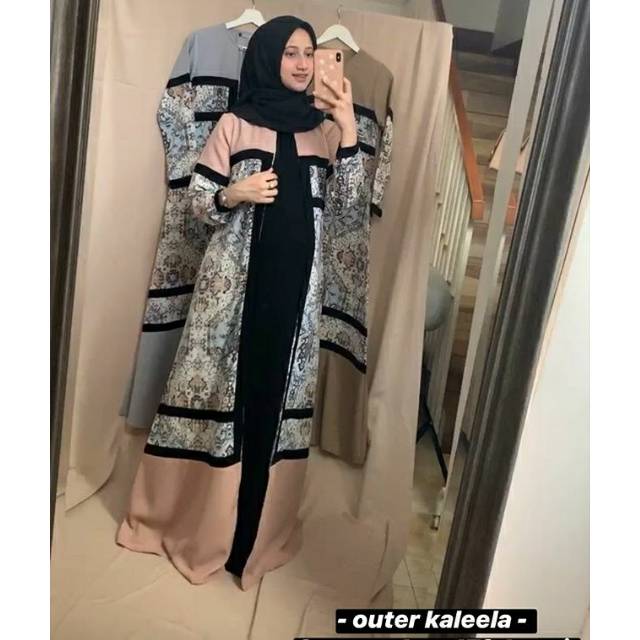 KALEELA OUTER BROWN SIZE L by. KALEELA.ID