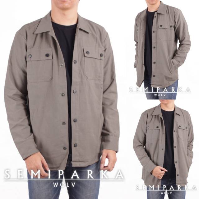 jaket parka pria original wolv/jaket pria/ parka kanvas