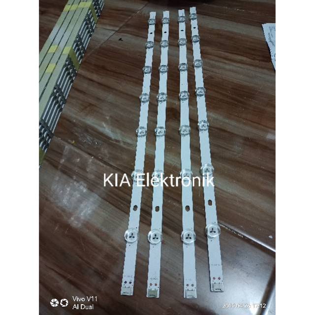 Lampu led backlight tv LG 32LS3150  7kancing 3volt  / 7led 3v Original produk LG innotek