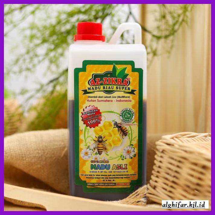 

MADU-MINUMAN- MADU HUTAN RIAU SUPER AZ ZIKRA 1 KG -ASLI-BUKAN-KAWE-KAWE-