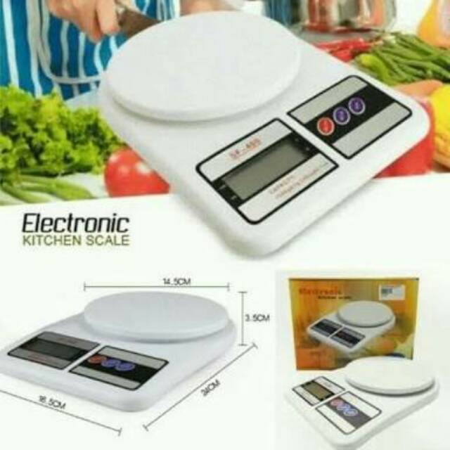 TIMBANGAN DAPUR DIGITAL - ELECTRONIC KITCHEN SCALE SF400