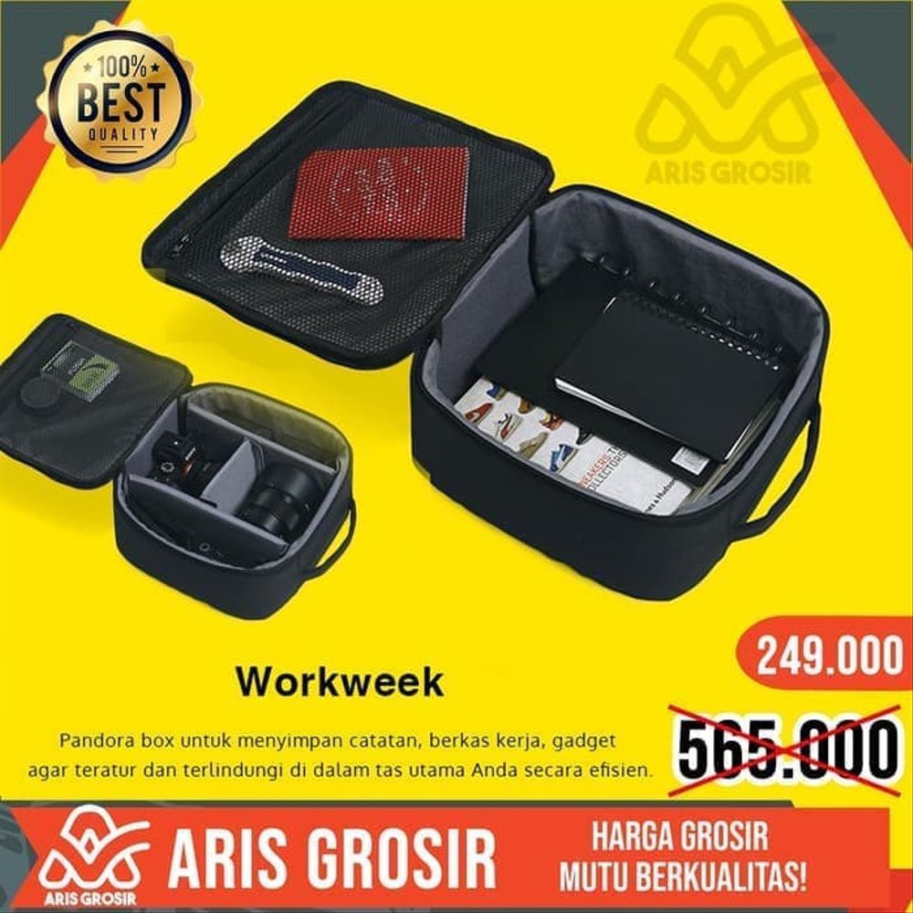 terlaris Tas Kamera DSLR Pandora Box Canon Nikon Original Tas Kotak Premium