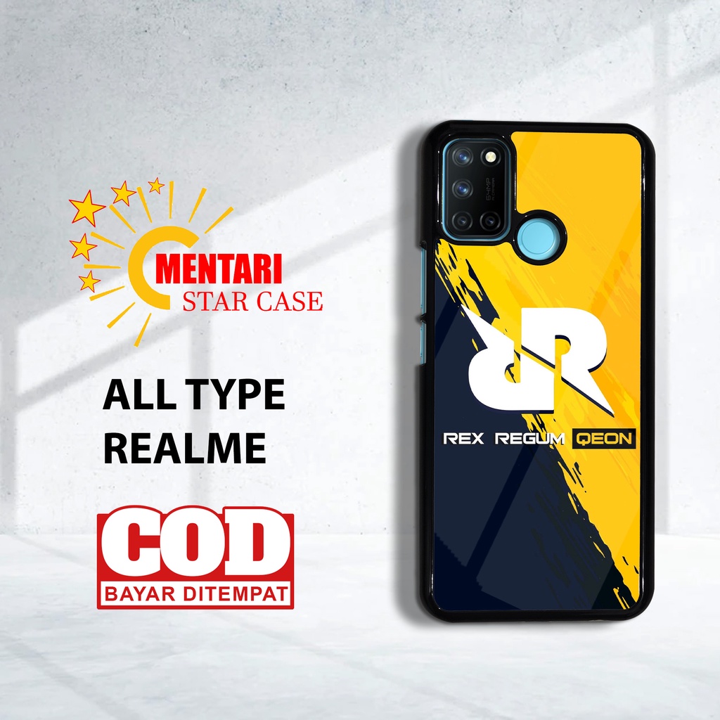 Case REALME 7i C15 C17 C21 C21Y C20 C11 2021 MOTIF RRQ Mentari Casing Casing hp Case hp Motif case M