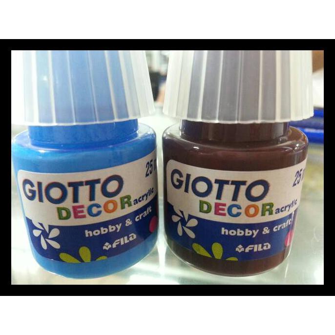 

New Produk Acrylic Paint / Cat Akrilik 25 Ml Giotto Kemasan Baru