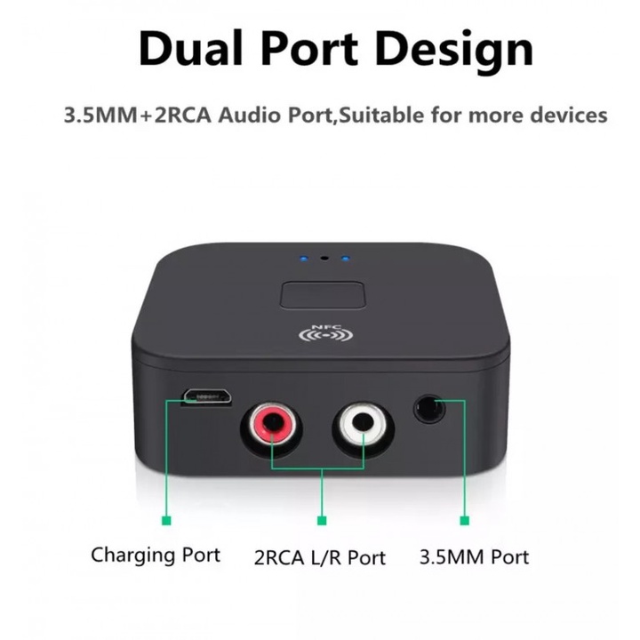 20 BLS-B11 - Music NFC Desktop Bluetooth 5.0 Receiver